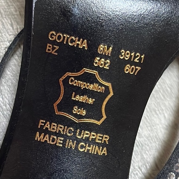 Metaphor Rhinestone Gotcha Heels - Picture 11 of 13